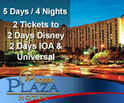 Disney & Universal Vacations at Rosen Plaza